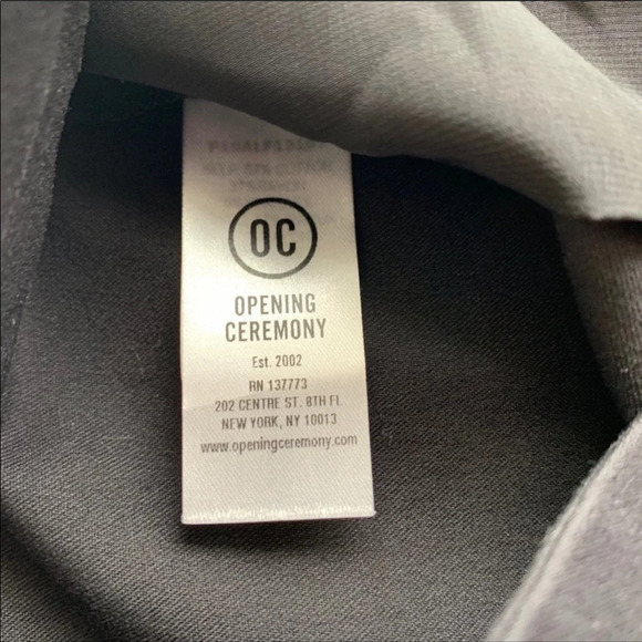 New Opening Ceremony Skinny Ski Pants Black NWT Women’s 8 - Picture 6 of 10